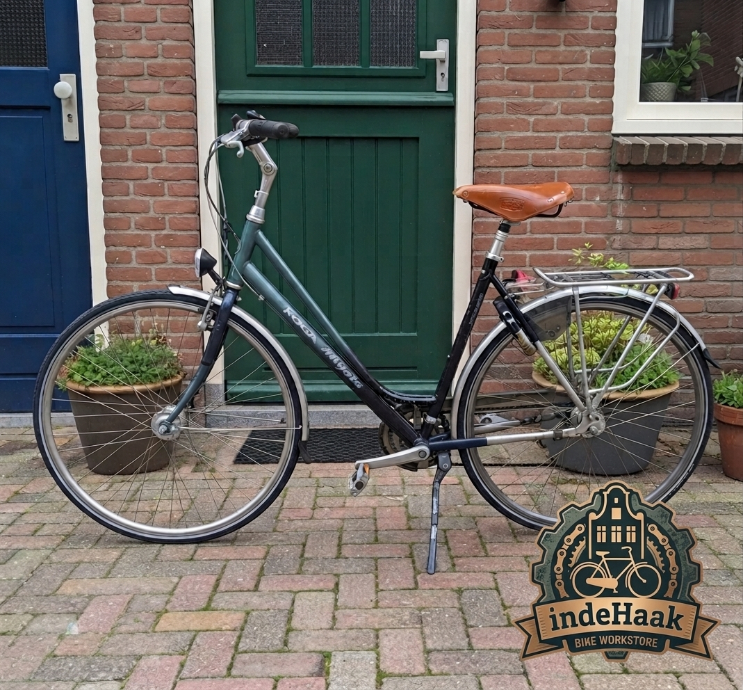 Koga Miyata Ladies Trekking, a restored vintage Koga Miyata bicycle available to rent at In de Haak