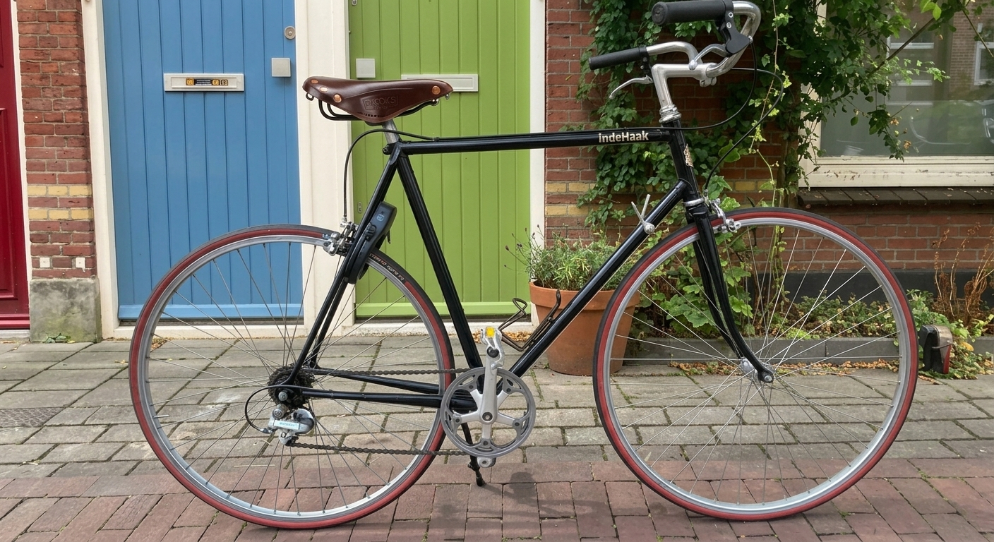 Koga Miyata Gent's Racer, a restored vintage Koga Miyata bicycle available to rent at In de Haak